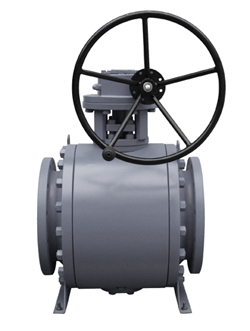 Trunnion mounted ball valve